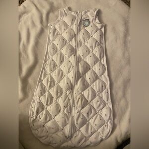 Dreamland Weighted Sleep Sack, White, M